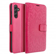 Samsung Galaxy A14 LTE Portefeuilles MEZZO Book Mandala  Magenta