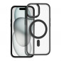 Apple iPhone 15 Coque Matte Mag Cove MagSAFE  Noir