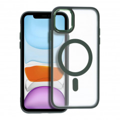 Apple iPhone 11 Coque Matte Mag Cove MagSAFE  Vert