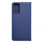XIAOMI Redmi Note 12s Portefeuilles LUNA Book Carbon Fibre de carbone, Élégant  Bleu