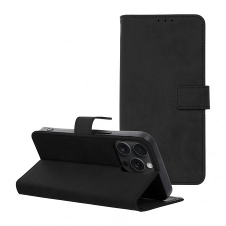 Apple iPhone 15 Pro Max Portefeuilles TENDER Book Noir