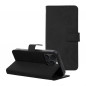 Apple iPhone 15 Pro Max Portefeuilles TENDER Book Noir