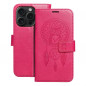 Apple iPhone 15 Pro Portefeuilles MEZZO Book Capteurs de rêve  Magenta