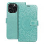 Apple iPhone 15 Pro Max Portefeuilles MEZZO Book Mandala  Vert