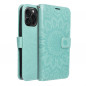 Apple iPhone 15 Pro Max Portefeuilles MEZZO Book Mandala  Vert