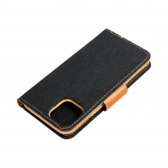 Samsung Galaxy A14 5G Portefeuilles Canvas Book Noir