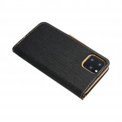 Samsung Galaxy A14 5G Portefeuilles Canvas Book Noir
