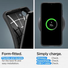 Samsung Galaxy S23 Plus 5G Coque Spigen  Liquid Air Noir mat