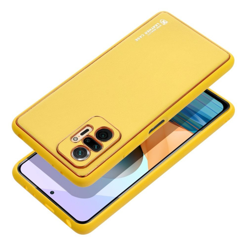 XIAOMI Redmi Note 12 Pro 5G Coque Leather Jaune