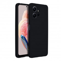 XIAOMI Redmi Note 12 4G Coque Silicone Élégant  Noir