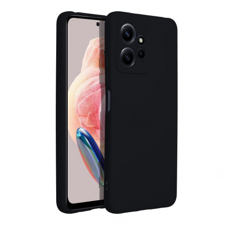 XIAOMI Redmi Note 12 4G Coque Silicone Élégant  Noir