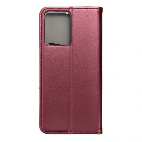 XIAOMI Redmi Note 12 4G Portefeuilles Smart Magneto book Bourgogne