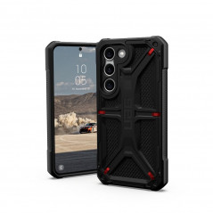 Samsung Galaxy S23 5G Coque Urban Armor Gear Monarch Étui haut de gamme  MagSAFE  Noir kevlar
