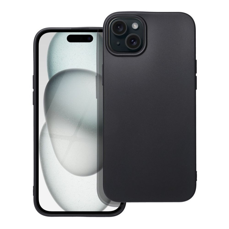 Apple iPhone 15 Plus Coque Soft Noir