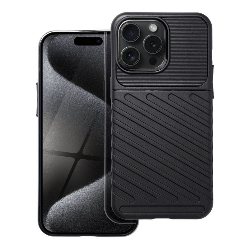 Apple iPhone 15 Pro Max Coque THUNDER Noir