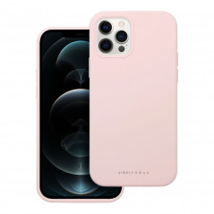 Apple iPhone 12 Pro Coque Roar Cloud-Skin Rose clair