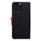 XIAOMI Redmi 12 Portefeuilles Canvas Book Noir