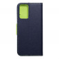 XIAOMI Redmi Note 12s Portefeuilles Fancy Book Marine / Citron vert