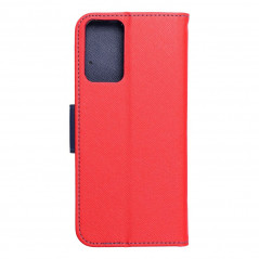XIAOMI Redmi Note 12s Portefeuilles Fancy Book Rouge / Marine