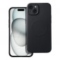 Apple iPhone 15 Plus Coque Silicone Mag Cover MagSAFE  Noir