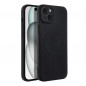 Apple iPhone 15 Plus Coque Silicone Mag Cover MagSAFE  Noir