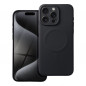 Apple iPhone 15 Pro Max Coque Silicone Mag Cover MagSAFE  Noir