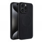 Apple iPhone 15 Pro Max Coque Silicone Mag Cover MagSAFE  Noir