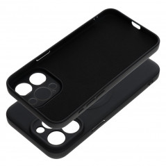 Apple iPhone 15 Pro Max Coque Silicone Mag Cover MagSAFE  Noir