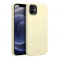 Apple iPhone 12 Coque Roar Cloud-Skin Jaune clair