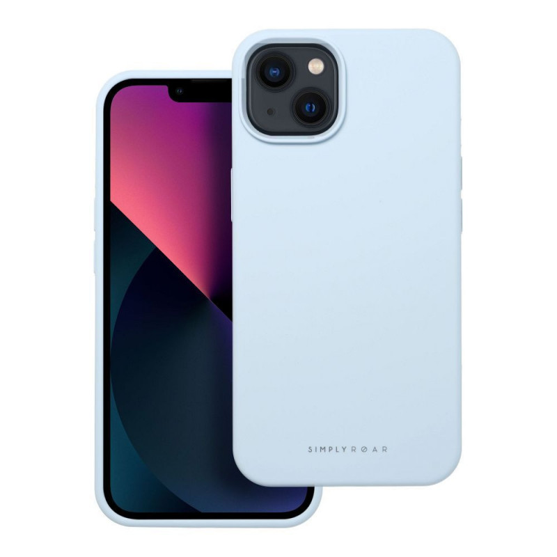 Apple iPhone 13 Coque Roar Cloud-Skin Bleu clair