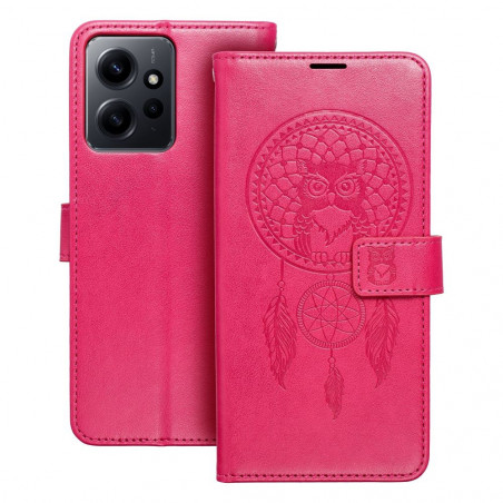 XIAOMI Redmi Note 12 4G Portefeuilles MEZZO Book Capteurs de rêve  Magenta