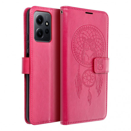 XIAOMI Redmi Note 12 4G Portefeuilles MEZZO Book Capteurs de rêve  Magenta