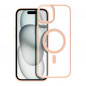 Apple iPhone 15 Plus Coque Matte Mag Cove MagSAFE  Rose