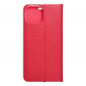 Apple iPhone 15 Portefeuilles LUNA Book Gold Élégant  Rouge