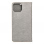 Apple iPhone 15 Portefeuilles LUNA Book Gold Élégant  Argenté