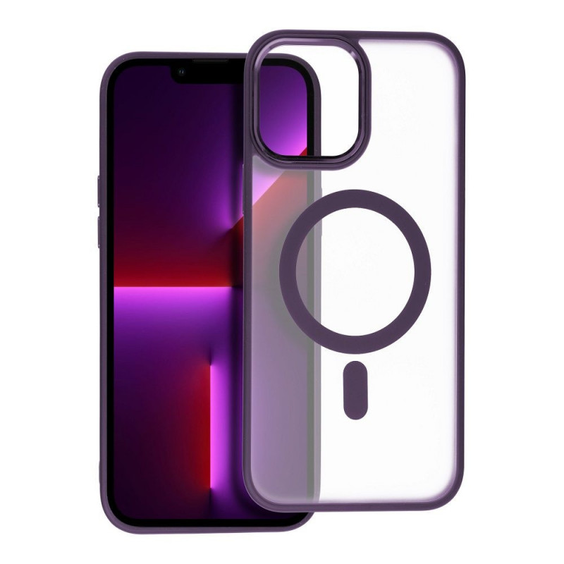 Apple iPhone 13 Pro Coque Matte Mag Cove MagSAFE  Violet (Purple)