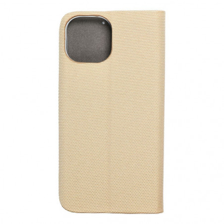 Apple iPhone 15 Portefeuilles Sensitive Book Or