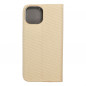 Apple iPhone 15 Portefeuilles Sensitive Book Or