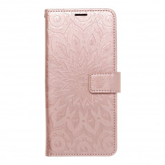 Apple iPhone 15 Plus Portefeuilles MEZZO Book Mandala  Or rose