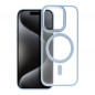 Apple iPhone 15 Pro Coque Matte Mag Cove MagSAFE  Bleu