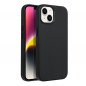 Apple iPhone 14 Coque Leather Mag Cover Élégant  MagSAFE  Noir