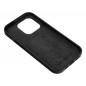 Apple iPhone 14 Pro Max Coque Leather Mag Cover Élégant  MagSAFE  Noir