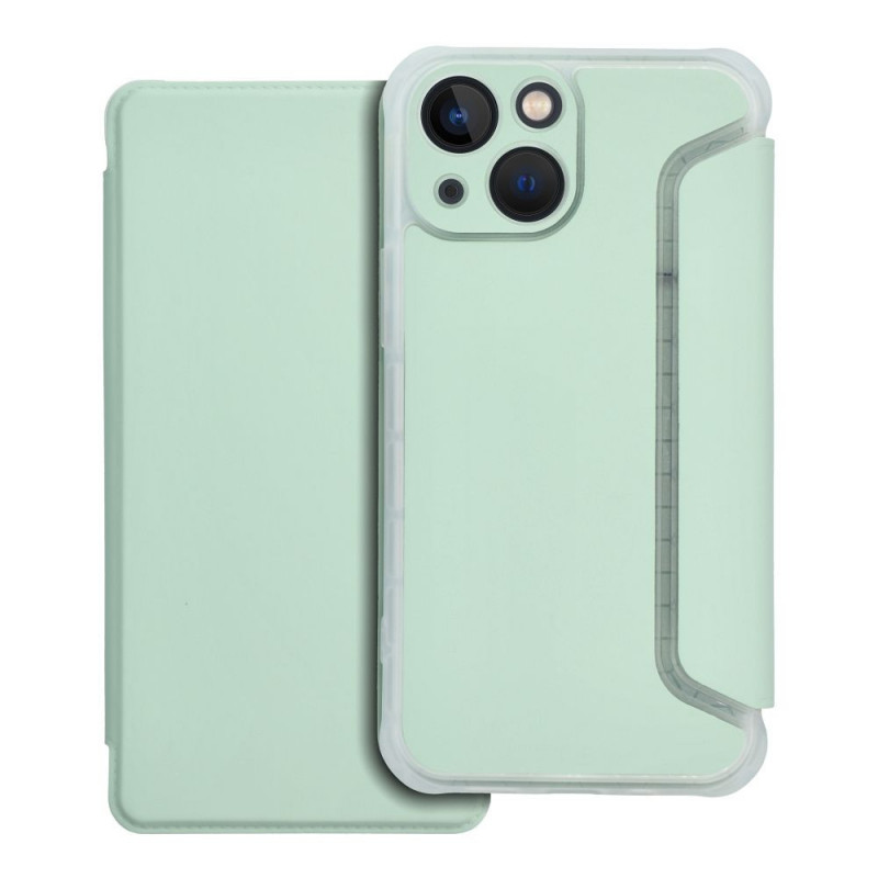 Apple iPhone 13 mini Portefeuilles Piano Book Vert clair