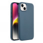 Apple iPhone 14 Plus Coque Leather Mag Cover Élégant  MagSAFE  Bleu indigo