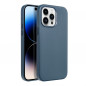 Apple iPhone 14 Pro Max Coque Leather Mag Cover Élégant  MagSAFE  Bleu indigo