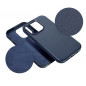 Apple iPhone 14 Pro Max Coque Leather Mag Cover Élégant  MagSAFE  Bleu indigo