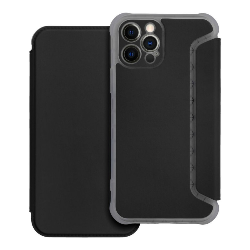 Apple iPhone 12 Pro Portefeuilles Piano Book Noir
