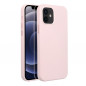 Apple iPhone 12 Coque Leather Mag Cover Élégant  MagSAFE  Rose sable