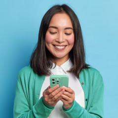 Samsung Galaxy A52s 5G Coque Roar Luna Monochromatique, Élégant, Un accessoire esthétique  Vert