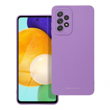 Samsung Galaxy A52 5G Coque Roar Luna Monochromatique, Élégant, Un accessoire esthétique  Violet (Violet)